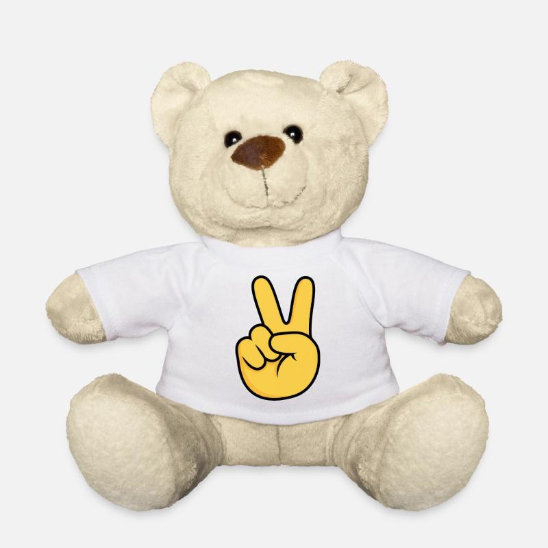 Lebensfreude - Teddy - Weiß