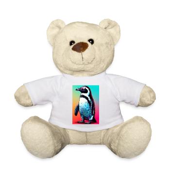 penguin - Teddy Bear - white - Front