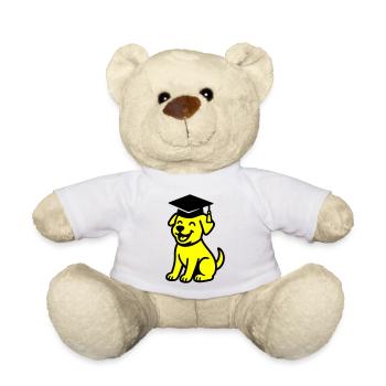 Bachelor Hund / Diplom Hund - Teddy - Weiß - Vorne