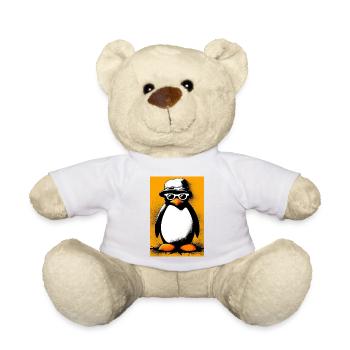 pingouin - Nounours - blanc - Devant