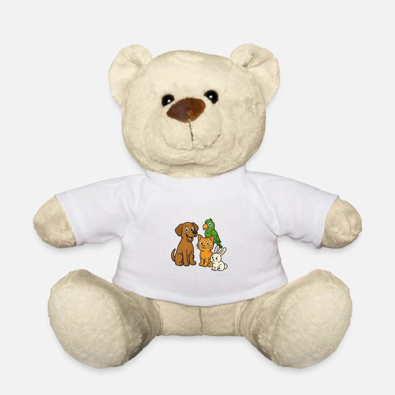 Animal lovers - Teddy Bear - white