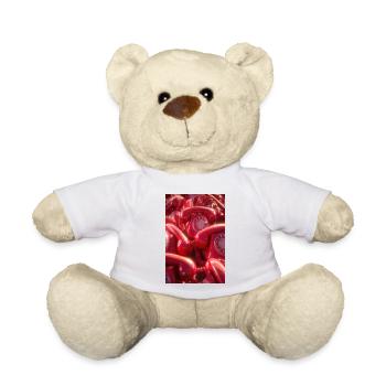 Retro Rote Wählscheibentelefone - Teddy - Weiß - Vorne
