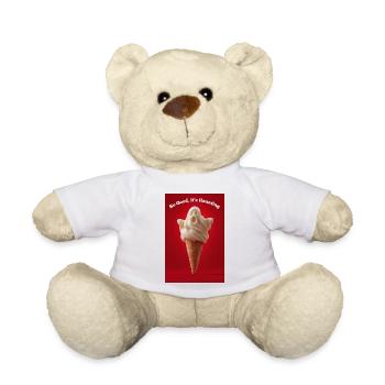 Tellement bon, c’est obsédant - Nounours - blanc - Devant