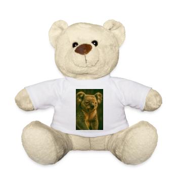 Animaux - Koala - Nounours - blanc - Devant