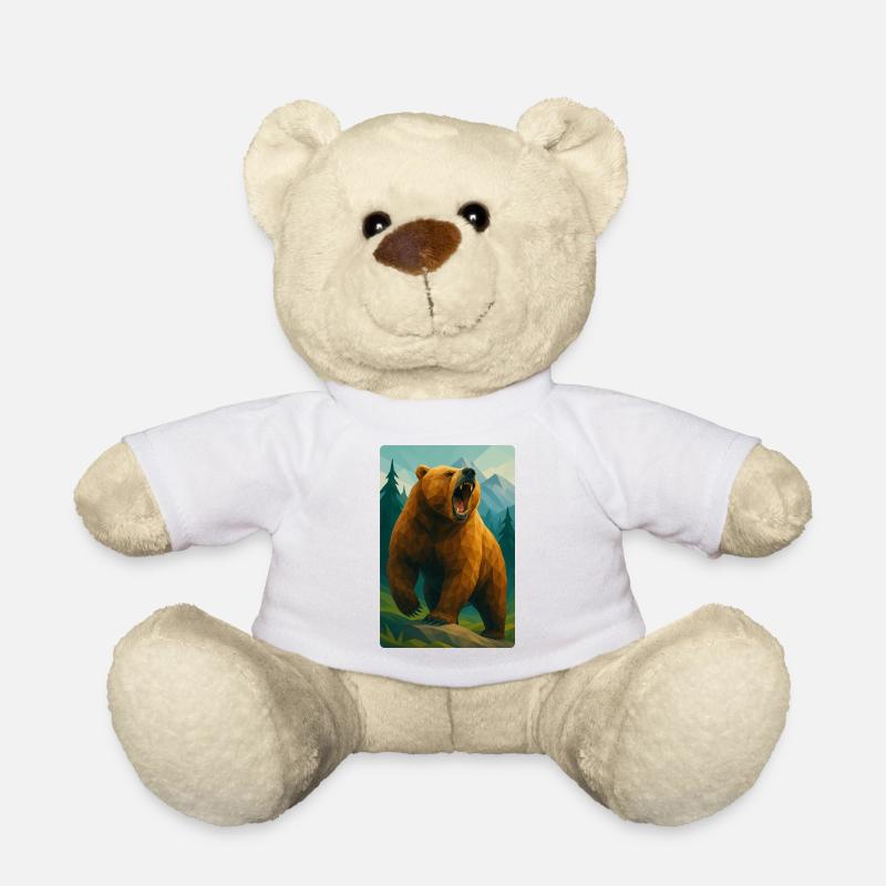 Polynature Grizzli - Nounours - blanc