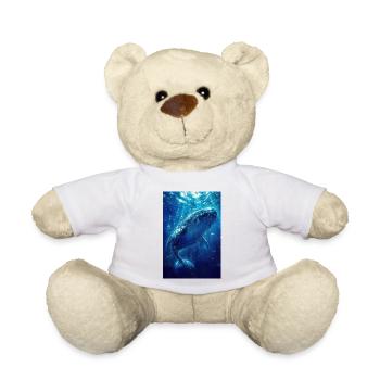 Illustration eines Wals - Teddy - Weiß - Vorne