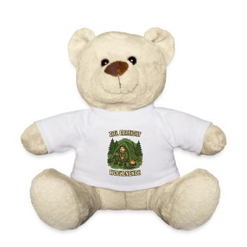 Fin de semaine de l’objectif atteint - Chasse / Chasseur - Nounours - blanc - Devant