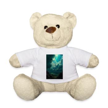 Illustration einer Naturlandschaft - Teddy - Weiß - Vorne