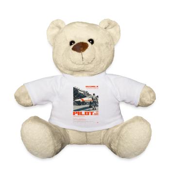 MARS PILOT - Teddy Bear - white - Front