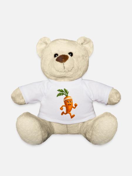 Jogging Karotten  - Teddy - Weiß