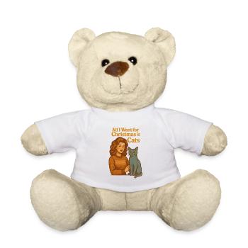 Noël moche Weihnachten - Nounours - blanc - Devant