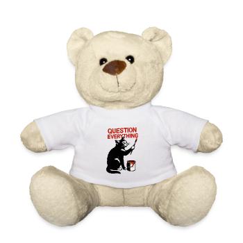 Tout remettre en question : Art des chats - Nounours - blanc - Devant