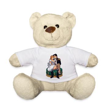 Aschenputtel mit Prince Modern - Teddy - Weiß - Vorne