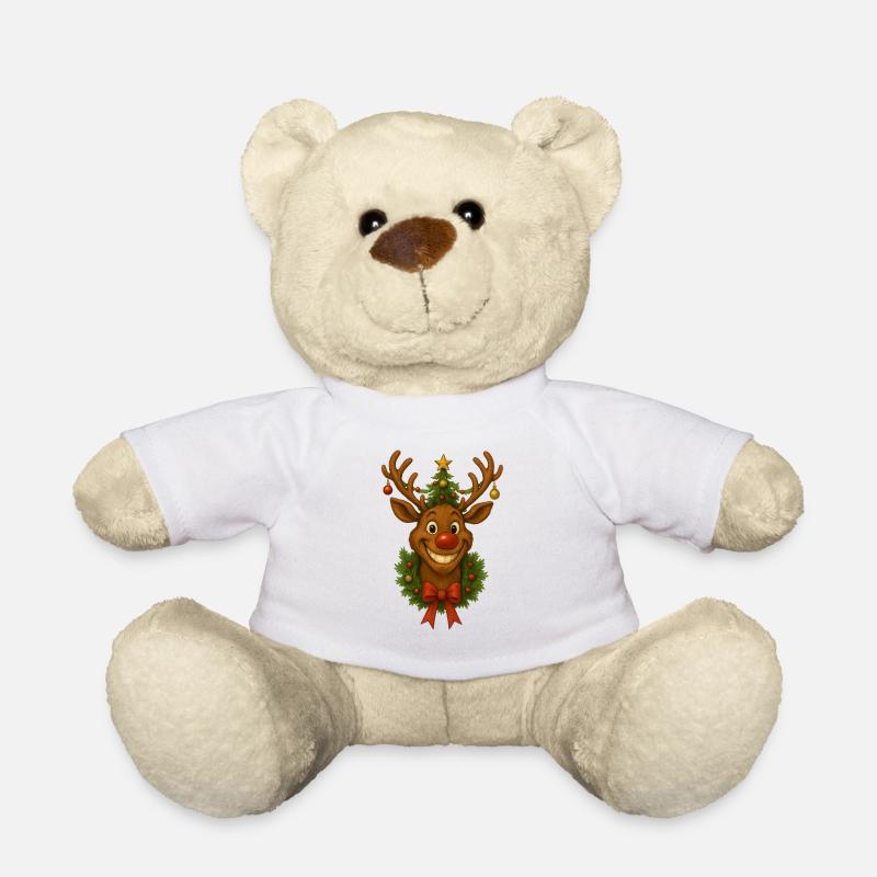 Rudolph das Rentier - Teddy - Weiß
