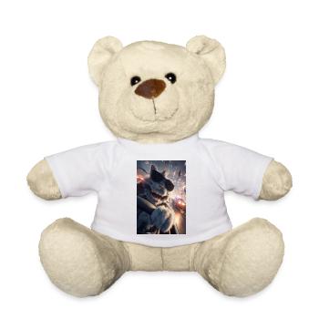 Rogue Rabbit Car Chase - Teddy Bear - white - Front