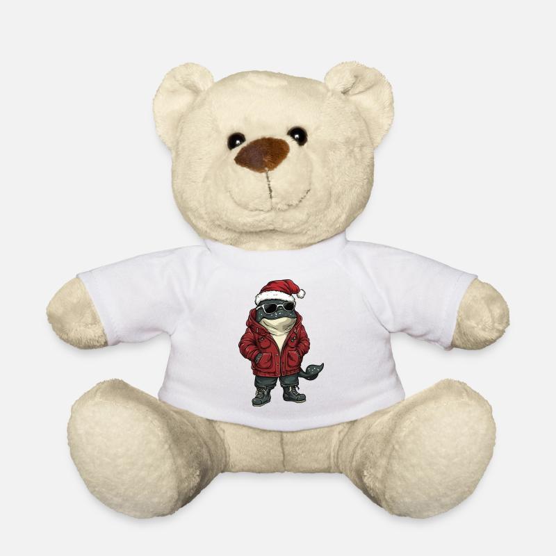 Wal Weihnachten Winter - Teddy - Weiß