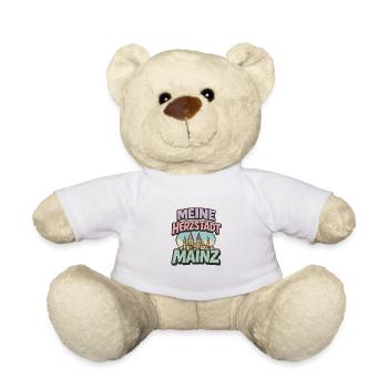 Mainz Herzstadt  - Teddy - Weiß - Vorne