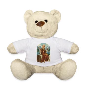 Norwegerin mit Hund - Teddy - Weiß - Vorne