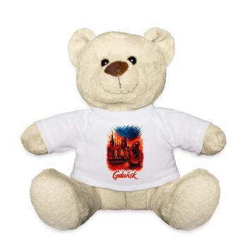 Gdansk Gdańsk City Poland Polska Patriot Gift - Teddy Bear - white - Front