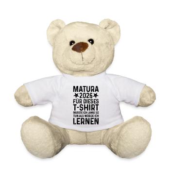 Matura 2026 - Teddy Bear - white - Front
