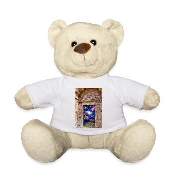 Weltraumtor-Kosmische Portaltür - Teddy - Weiß - Vorne