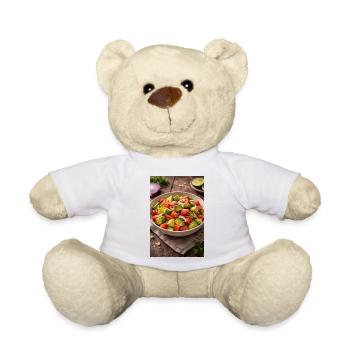 Avocado-Tomaten Salat  - Teddy - Weiß - Vorne