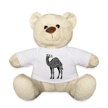 Just a Black Camel #1 | N-imal_Wears - Teddy Bear - white - Front