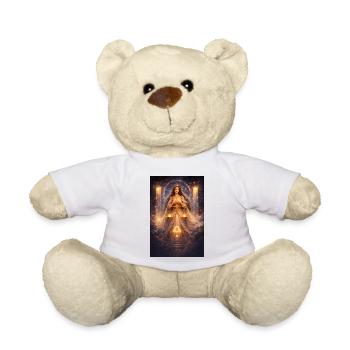 Scales - Teddy Bear - white - Front