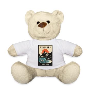 Entdecken Sie die Polarabenteuer von Svalbard in Norwegen - Teddy - Weiß - Vorne
