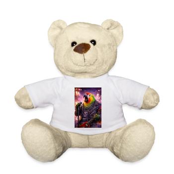 RockyZoo7 - Teddy Bear - white - Front