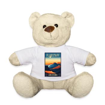 Discover Scenic Beauty of Flagstaff in Arizona - Teddy Bear - white - Front