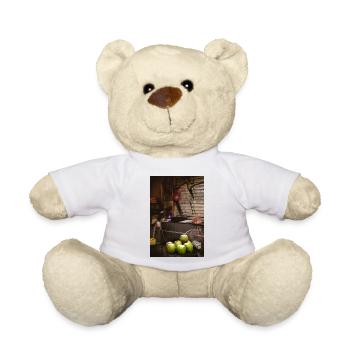 Coconut Street Market Graffiti - Teddy Bear - white - Front