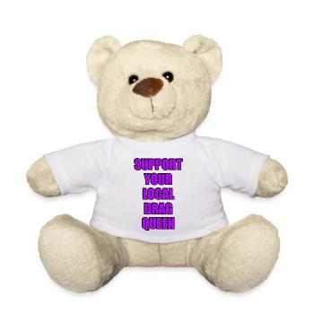 Soutenez votre drag queen locale - Nounours - blanc - Devant