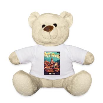 Erleben Sie den mystischen Charme von Kathmandu in Nepal - Teddy - Weiß - Vorne