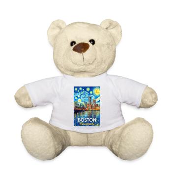 Boston, Massachusetts - Teddy - Weiß - Vorne