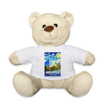 Memphis Tennessee - Teddy - Weiß - Vorne
