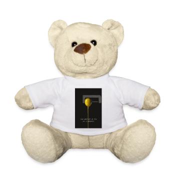 Der Charakter zeigt sich erst unter Druck Poster - Teddy - Weiß - Vorne