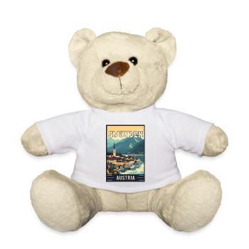 Gmunden Lakeside Beauty in Austria - Teddy Bear - white - Front