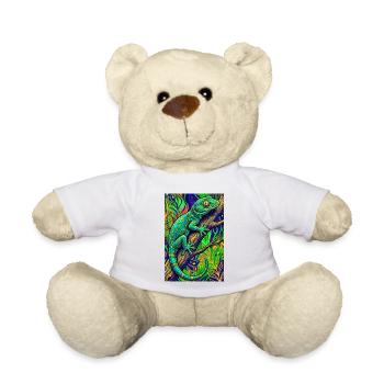 Gecko - Nounours - blanc - Devant