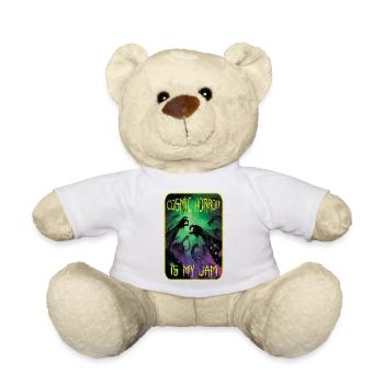 Kosmischer Horror ist mein Ding. - Teddy - Weiß - Vorne