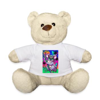 Koala - Nounours - blanc - Devant