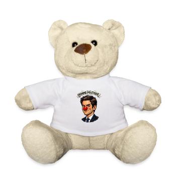 Homme politique menteur clown t-shirt couleur - Nounours - blanc - Devant