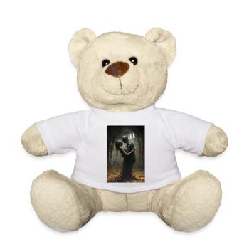 Liebesumarmung in der Ruine - Teddy - Weiß - Vorne