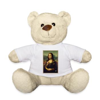 Mona Lisa Bananenschuppe - Teddy - Weiß - Vorne