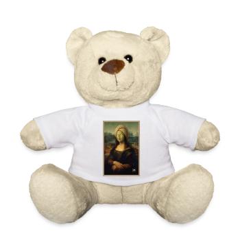 Mona Lisa Spa Day - Teddy Bear - white - Front