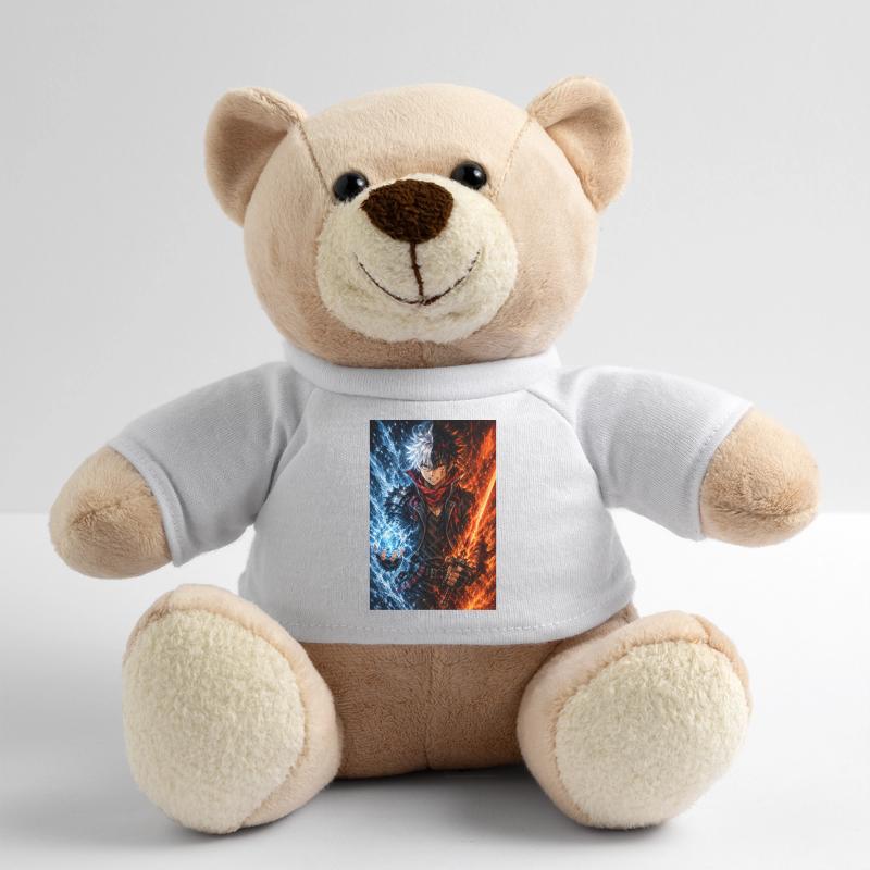 Guerrier avec deux éléments. Feu et glace Nounours