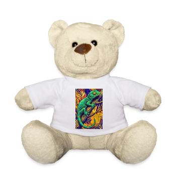 Gecko - Nounours - blanc - Devant