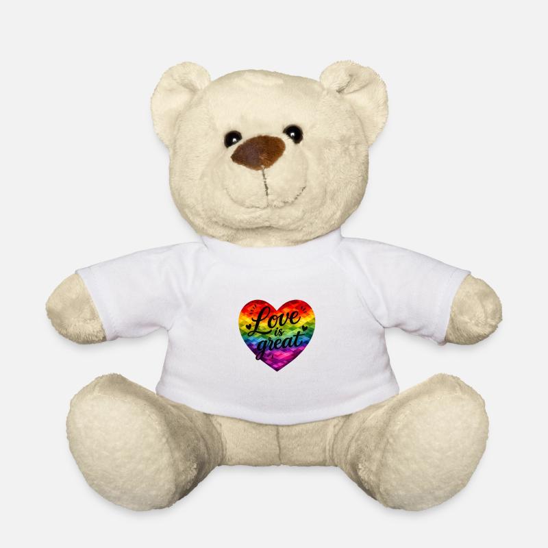 L’amour, c’est génial ! - Nounours - blanc