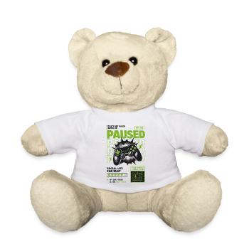 Paused Player XP Gaming Design - Teddy - Weiß - Vorne