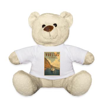 Vueltas La Gomera Poster - Teddy - Weiß - Vorne
